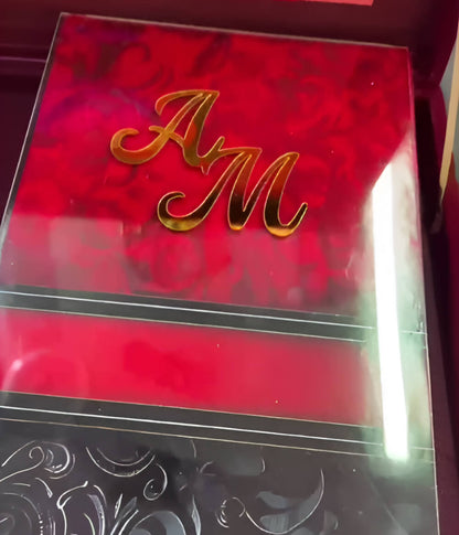 Acrylic Nikkah Book – Personalized Islamic Wedding Gift Front Page