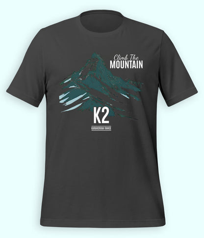 Adventure Awaits Charcoal Grey T-Shirt (Unisex)