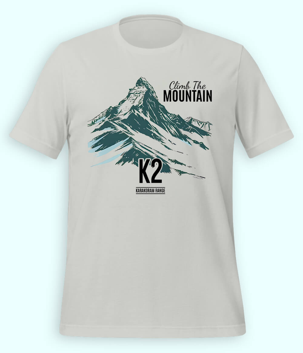 Adventure Awaits Heather Grey  T-Shirt (Unisex)