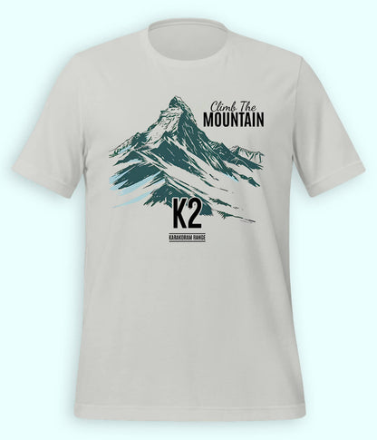 Adventure Awaits Heather Grey  T-Shirt (Unisex)