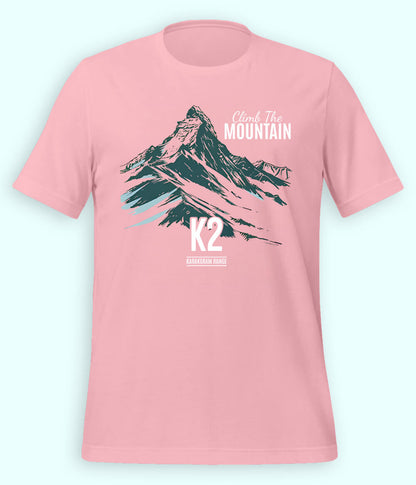 Adventure Awaits Light Pink T-Shirt (Unisex)