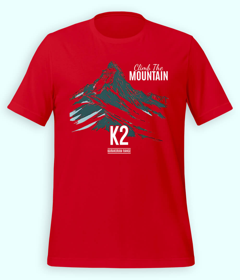 Adventure Awaits Red T-Shirt (Unisex)