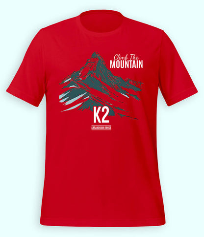 Adventure Awaits Red T-Shirt (Unisex)