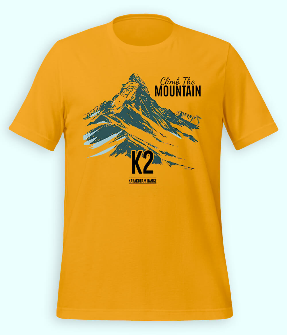 Adventure Awaits Yellow T-Shirt (Unisex)
