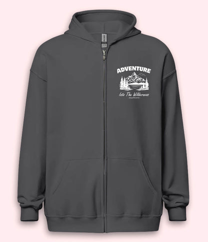 Adventure Wilderness Zipper Hoodie (Unisex)