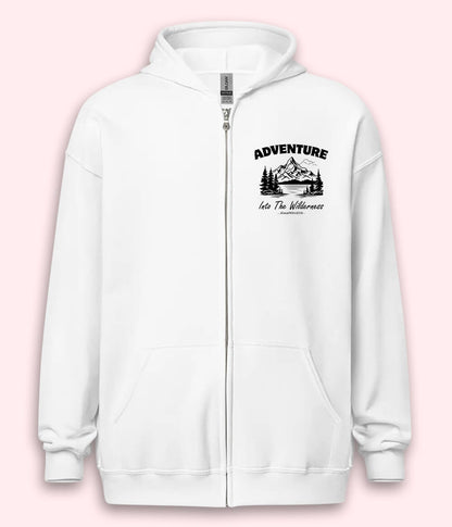 Adventure Wilderness Zipper Hoodie (Unisex)