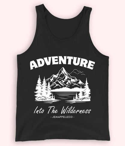 Black Adventure in the Wilderness Tanktop (Unisex)