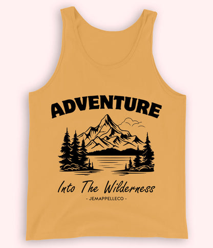 Yellow Adventure in the Wilderness Tanktop (Unisex)