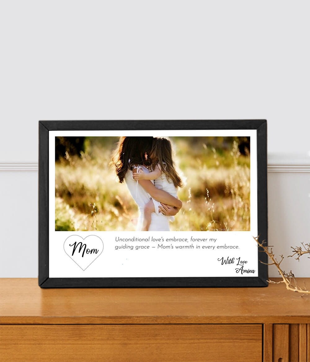 All-in-One Wish Frame Customizable | Personalized Gifts