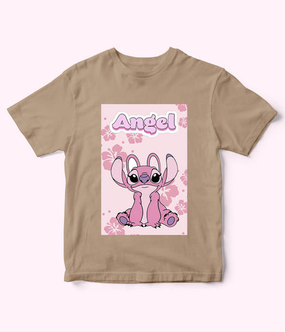 Angel Printed T Shirt – Girls Cartoon Tee Pakistan