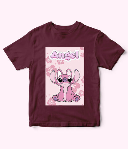 Angel Printed T Shirt – Girls Cartoon Tee Pakistan
