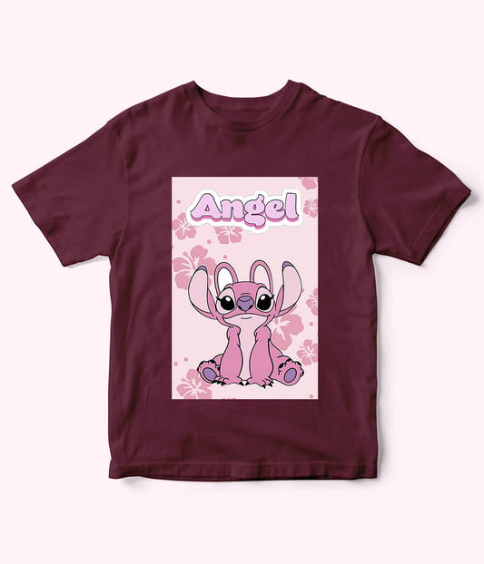 Angel Printed T Shirt – Girls Cartoon Tee Pakistan