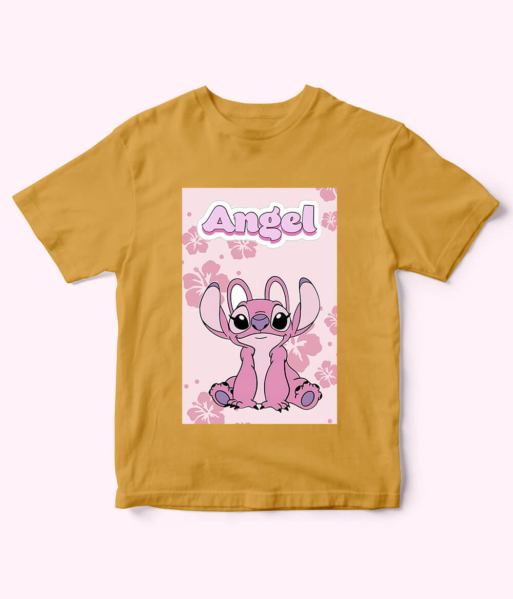 Angel Printed T Shirt – Girls Cartoon Tee Pakistan
