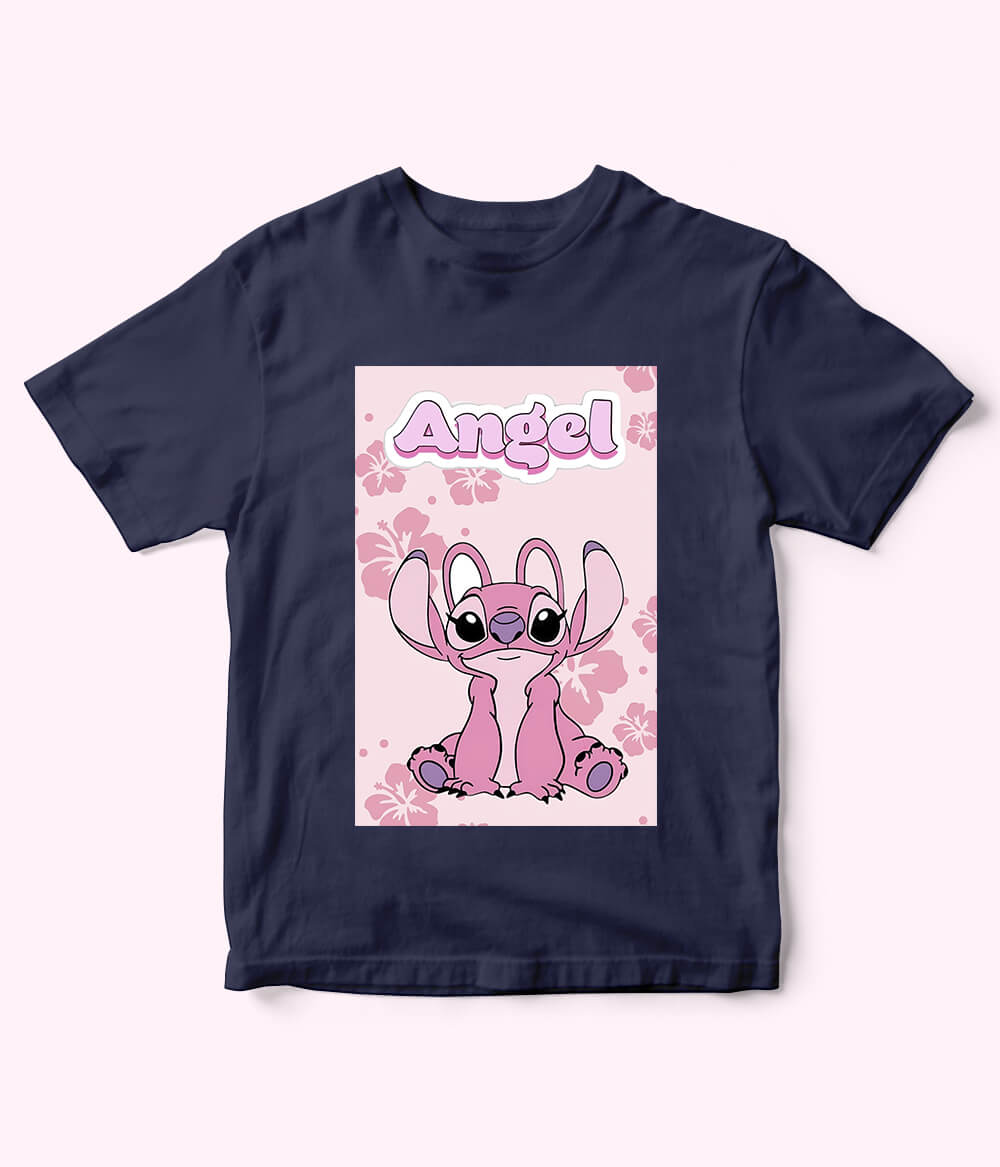 Angel Printed T Shirt – Girls Cartoon Tee Pakistan
