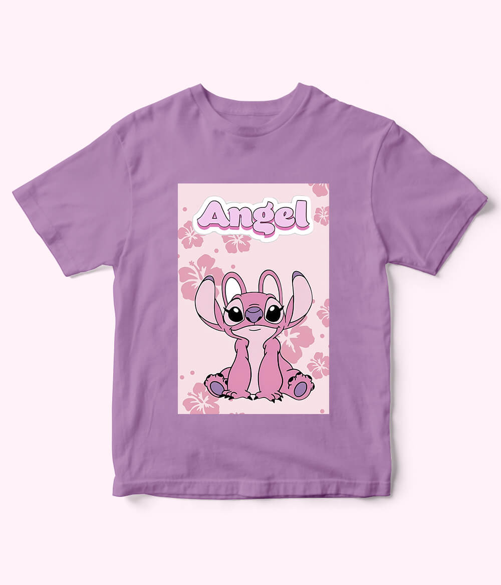 Angel Printed T Shirt – Girls Cartoon Tee Pakistan