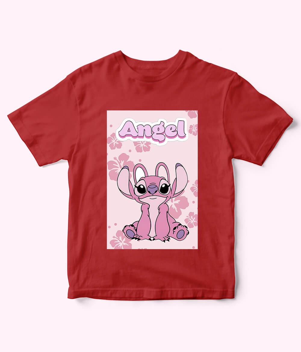 Angel Printed T Shirt – Girls Cartoon Tee Pakistan
