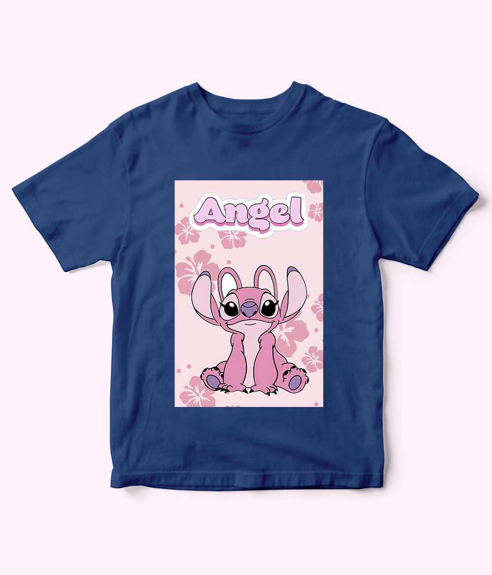 Angel Printed T Shirt – Girls Cartoon Tee Pakistan
