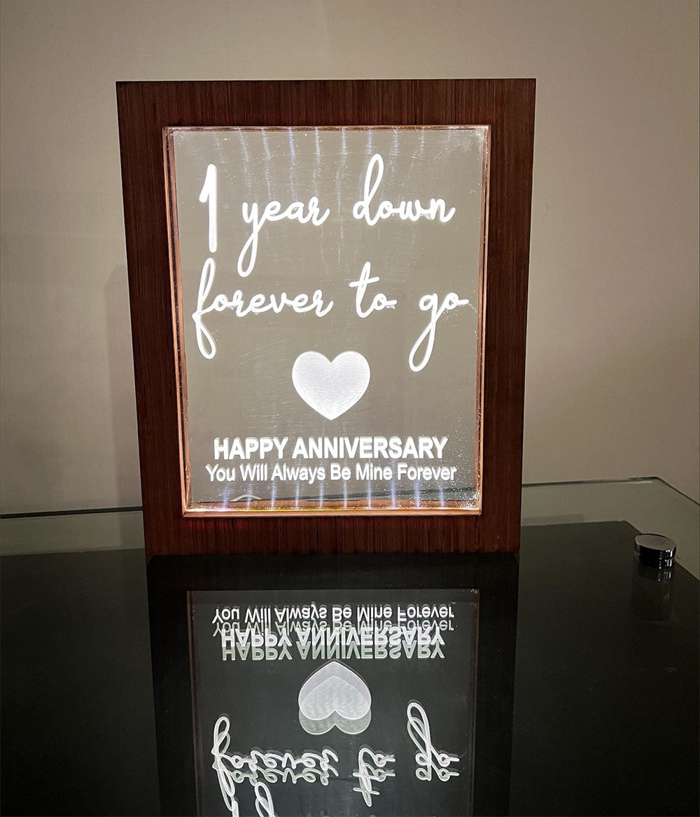 Anniversary Lamp - Customizable