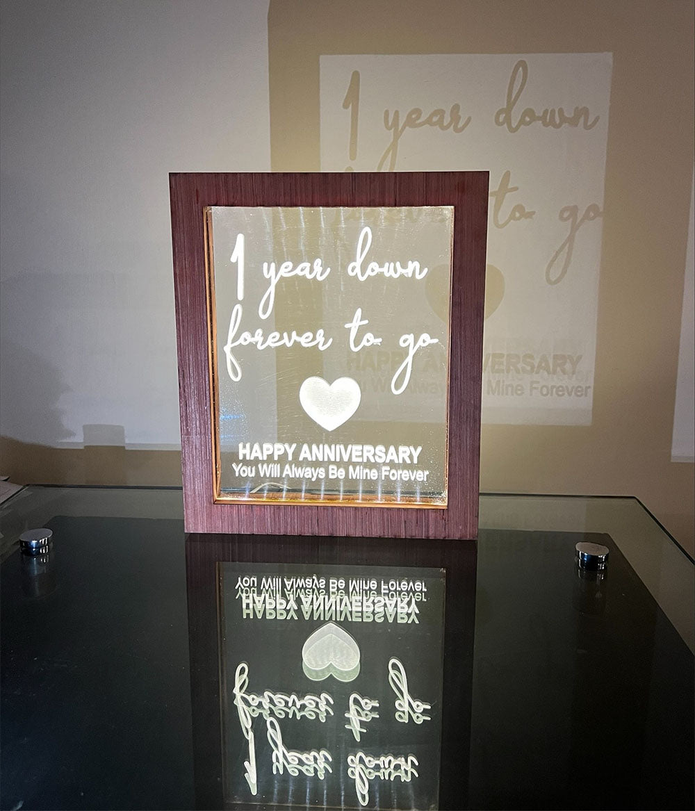 Anniversary Lamp - Customizable
