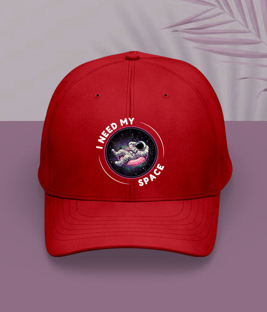 Red Astronaut Cap