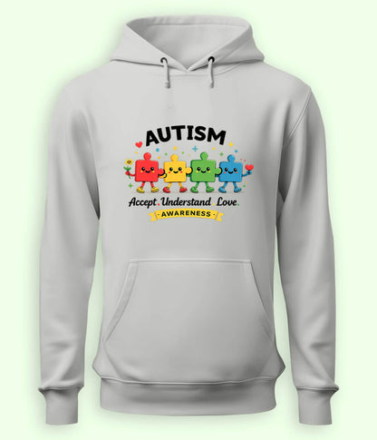 Autism Accept Understand Love Hoodie (Unisex)
