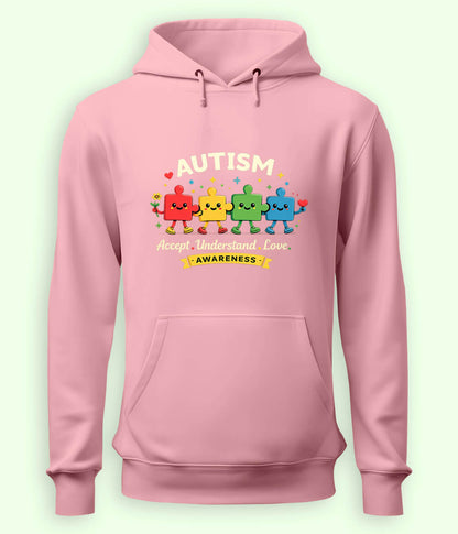 Autism Accept Understand Love Hoodie (Unisex)