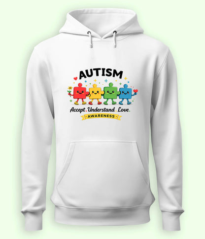 Autism Accept Understand Love Hoodie (Unisex)