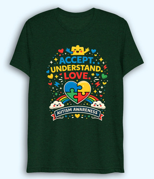 Autism Awareness Dri Fit T-Shirt (Unisex)