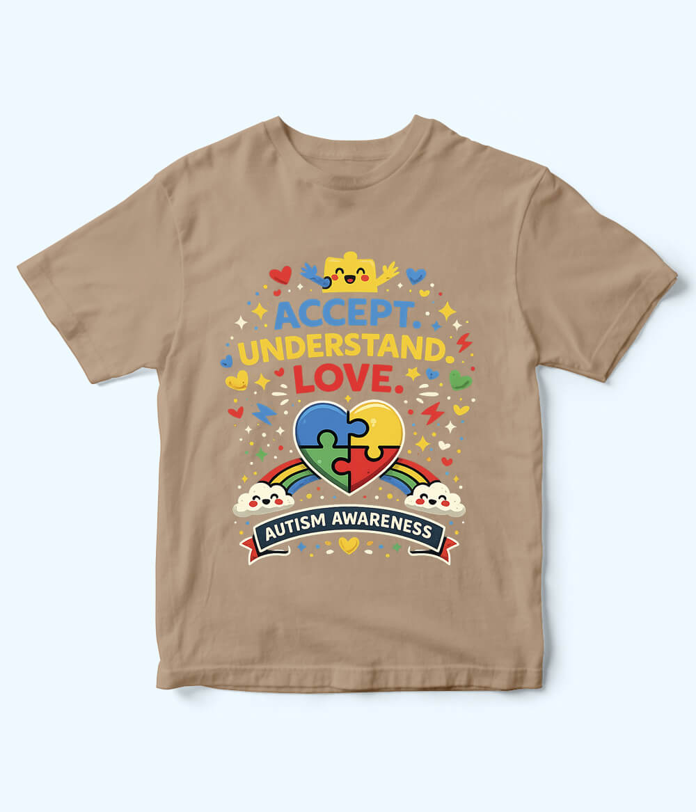Autism Awareness Kids T-Shirt (Unisex)