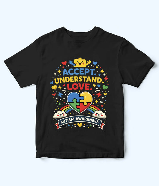 Autism Awareness Kids T-Shirt (Unisex)