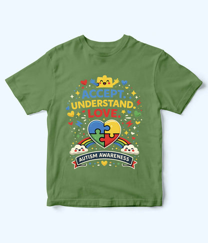 Autism Awareness Kids T-Shirt (Unisex)