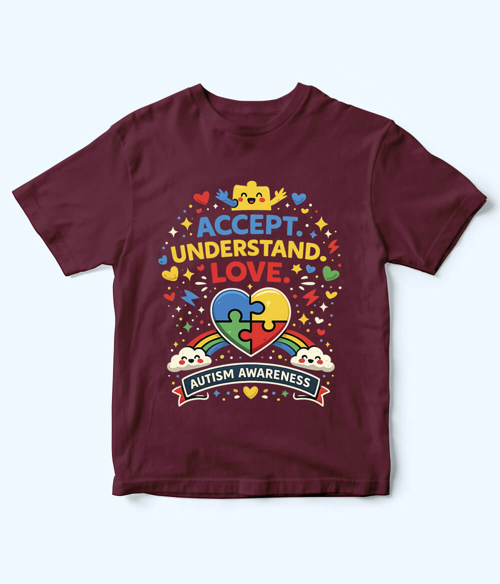 Autism Awareness Kids T-Shirt (Unisex)