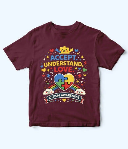Autism Awareness Kids T-Shirt (Unisex)