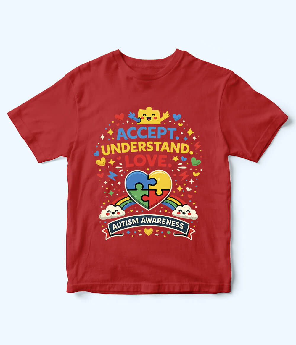 Autism Awareness Kids T-Shirt (Unisex)