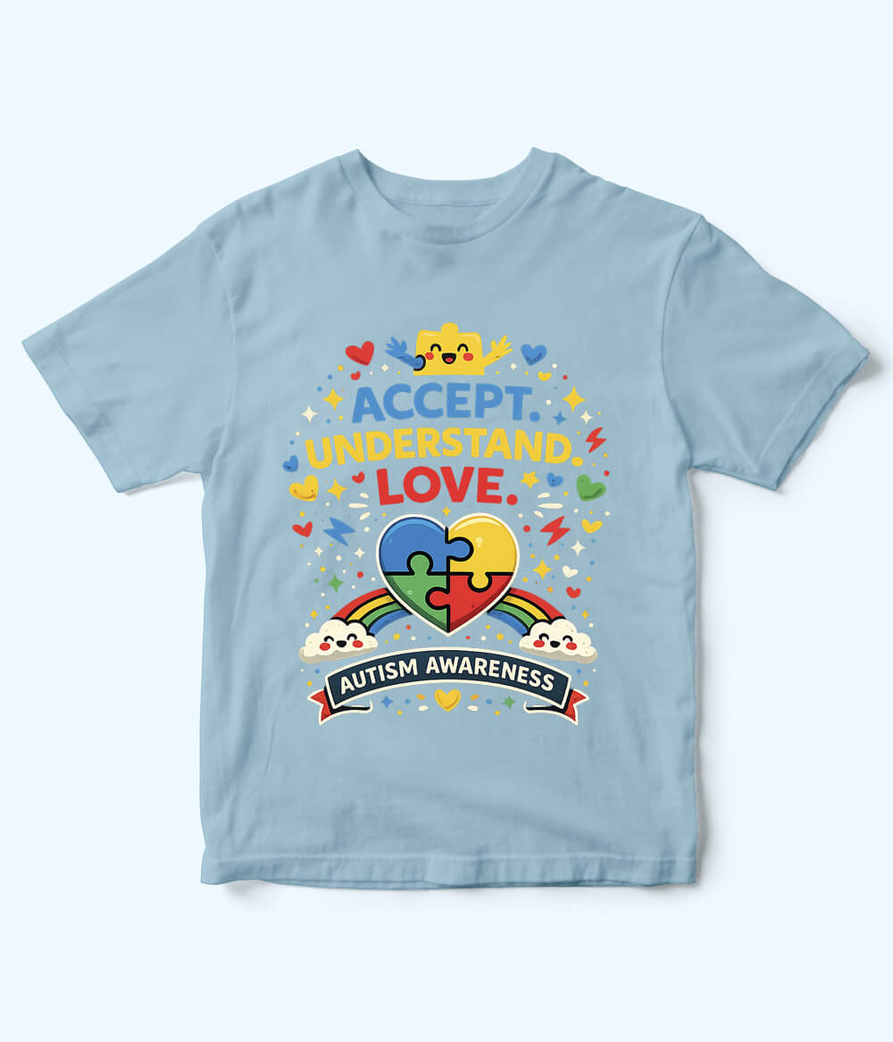 Autism Awareness Kids T-Shirt (Unisex)