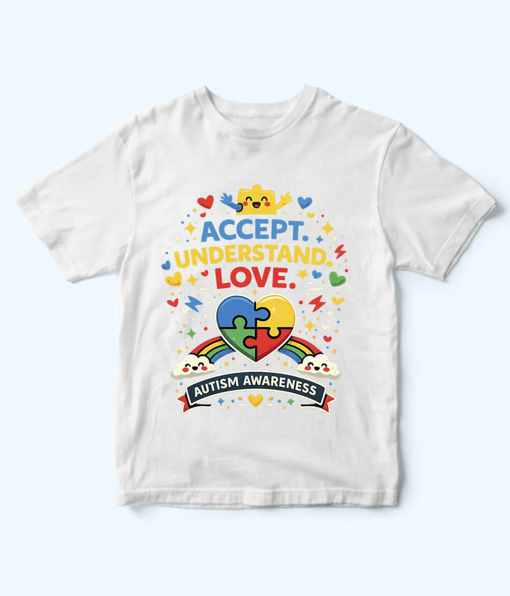 Autism Awareness Kids T-Shirt (Unisex)