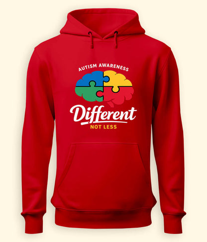 Autism Different Not Less Hoodie (Unisex)