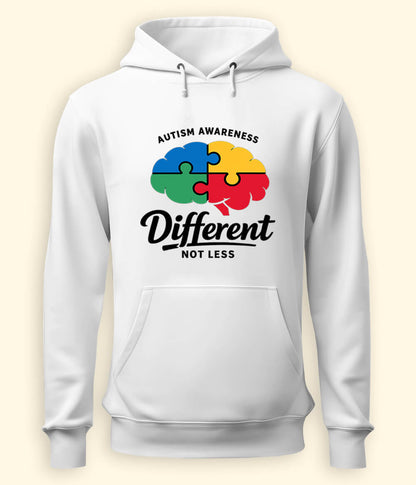 Autism Different Not Less Hoodie (Unisex)