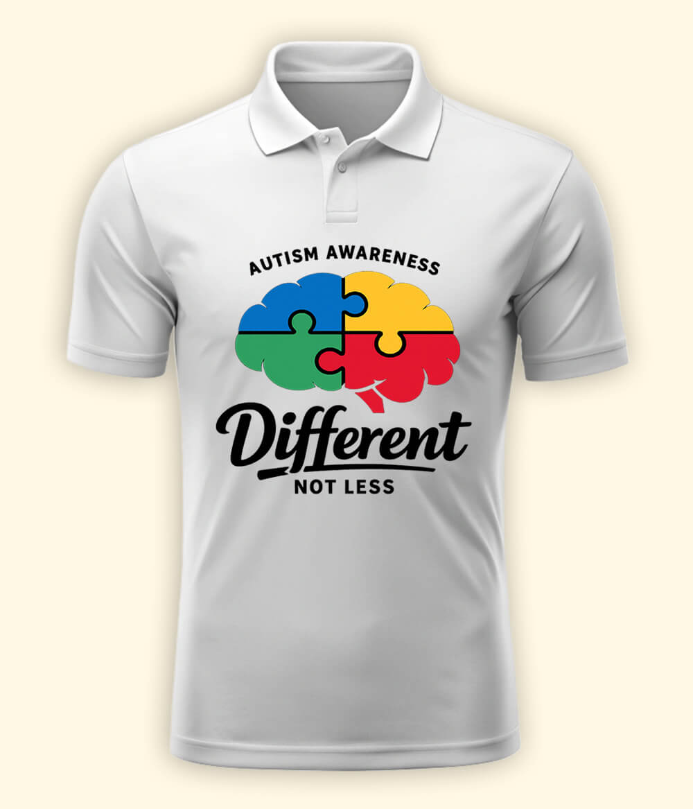 Autism Different Polo T-Shirt
