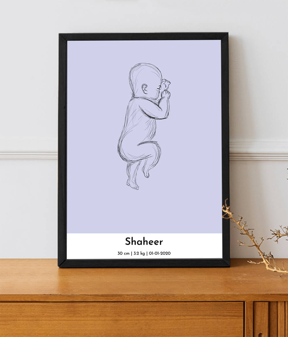 Baby Print Frame