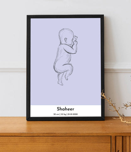 Baby Print Frame