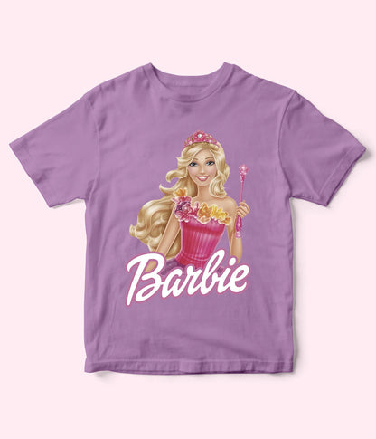 Barbie Purple Shirt for Girls