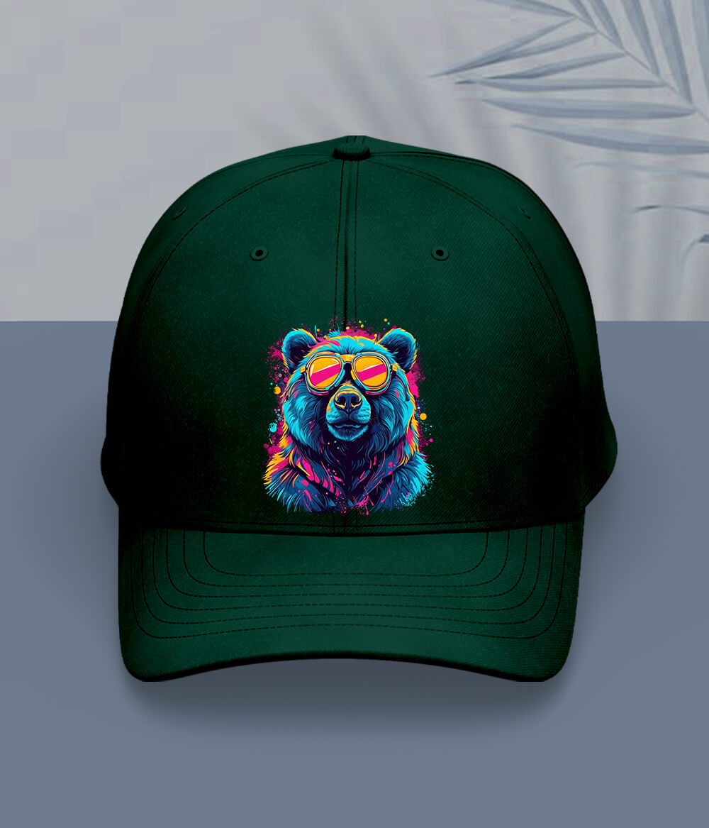 Green Bear Cap