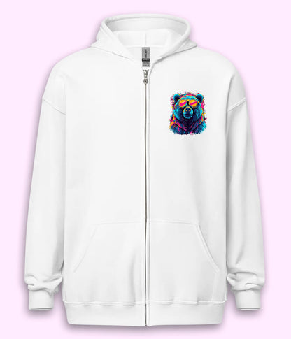 Bear Zipper Hoodie (Unisex)