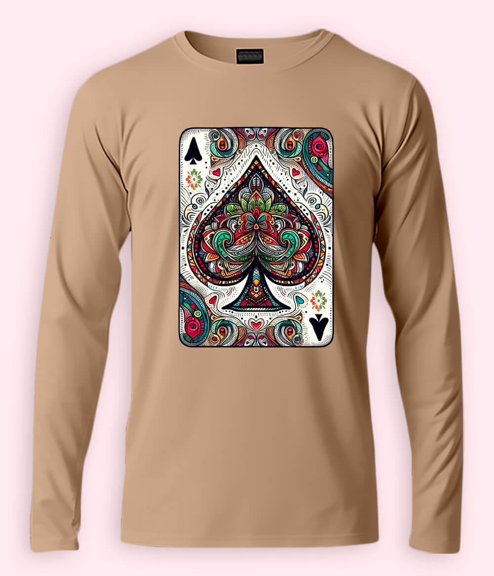 Ace of Spades Long Sleeve T-Shirt