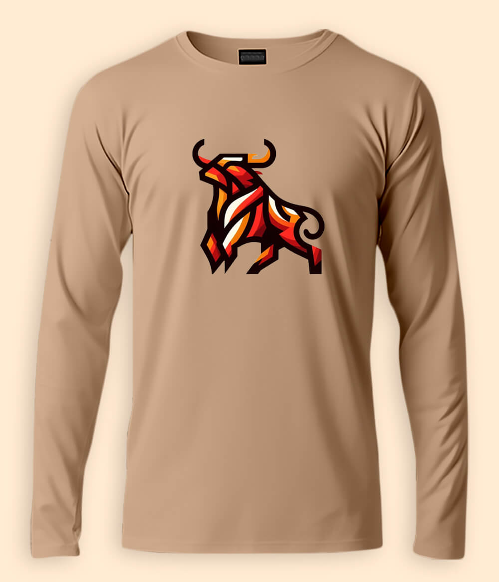 Bull Power Long Sleeve T-Shirt