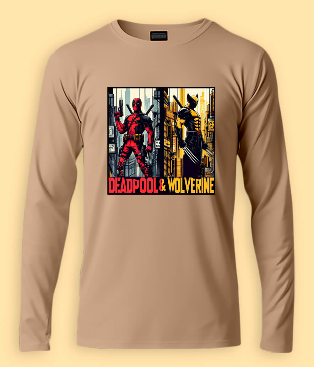 Deadpool & Wolverine Full Sleeve T-Shirt