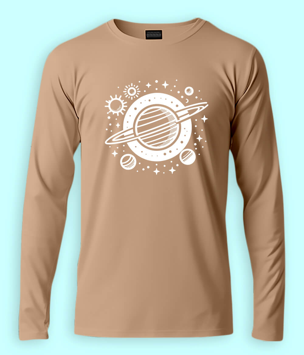 Galaxy Astrology Long sleeve T-shirt (Unisex)