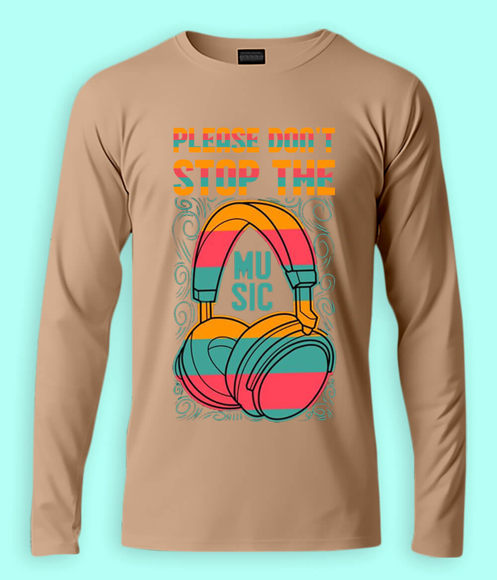 Music Long-Sleeved Shirts | Unique Designs (Unisex)