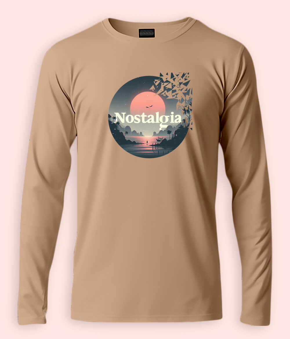 Tropical Nostalgia Long Sleeve Tee